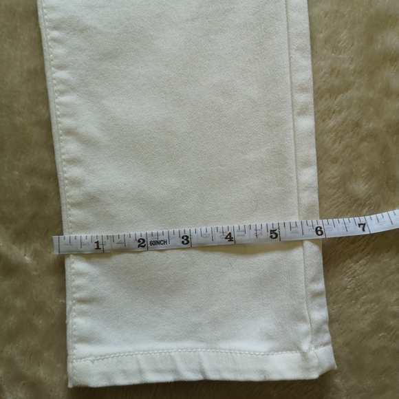 Off-white low rise straight jeans - Picture 5 of 14